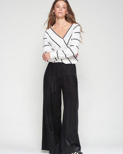 PANTALON PALAZZO TERCIOPEL BRILLO
