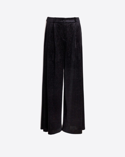 PANTALON PALAZZO TERCIOPEL BRILLO