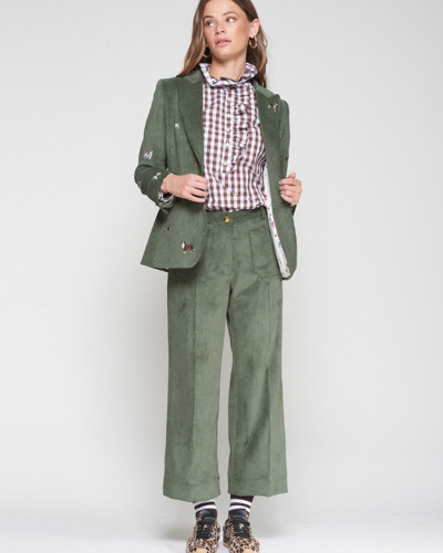CHAQUETA PANA VERDE CAZA