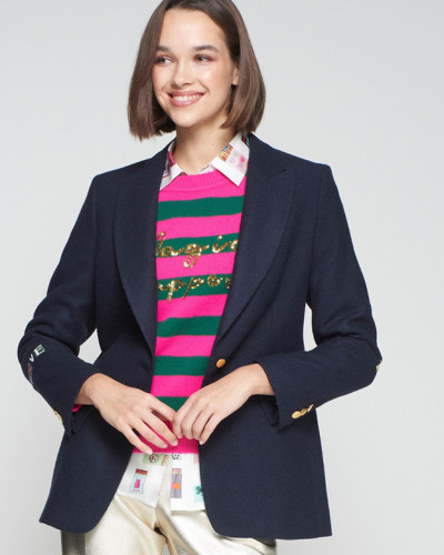 CHAQUETA MARINO GRAFFITTI
