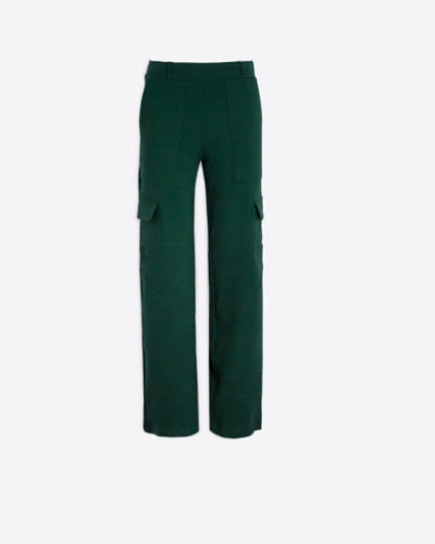 PANTALON PUNTO ROMA VERDE