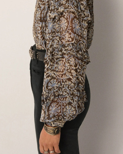 BLUSA CAMILLA VOLANTES