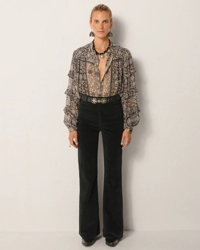 BLUSA CAMILLA VOLANTES