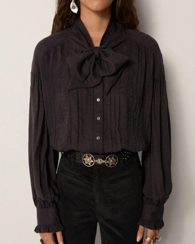 BLUSA VOLANTES LAZO