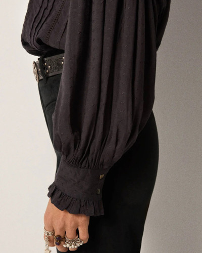 BLUSA VOLANTES LAZO