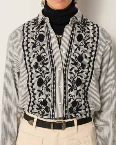 BLUSA ALGODÓN RAYAS