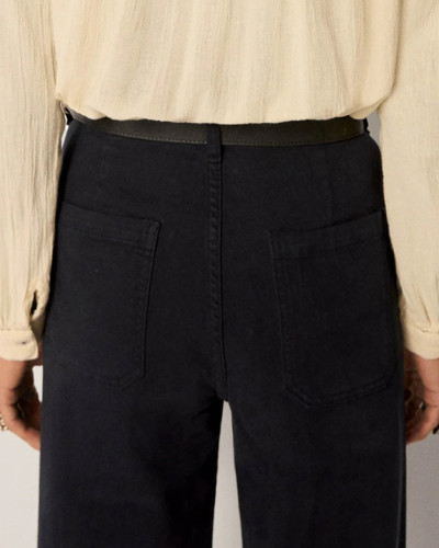 PANTALÓN TIRO ALTO MARINO