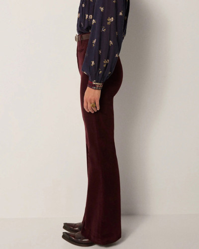 PANTALON CINTURA ALTA ACAMPANADO