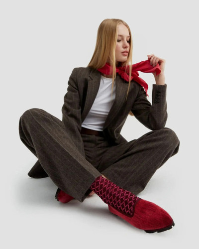 SLIPPER PALAZZO FUCSIA