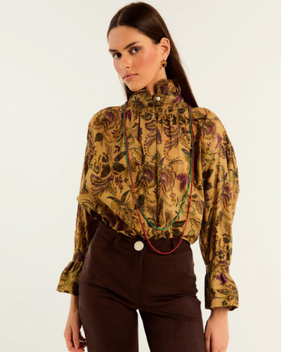 CAMISA BALMORAL KAKI