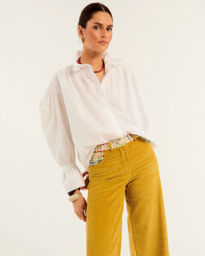 CAMISA BALMORAL BLANCA