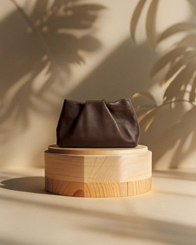 BOLSO POCHETTE CACAO