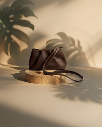 BOLSO POCHETTE CACAO