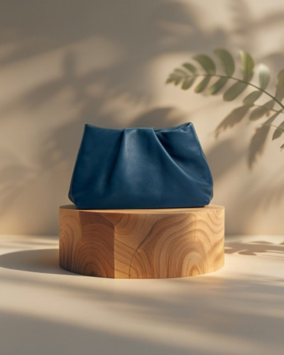 BOLSO POCHETTE AZUL NOCHE