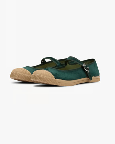 MARY JANE TERCIOPELO VERDE