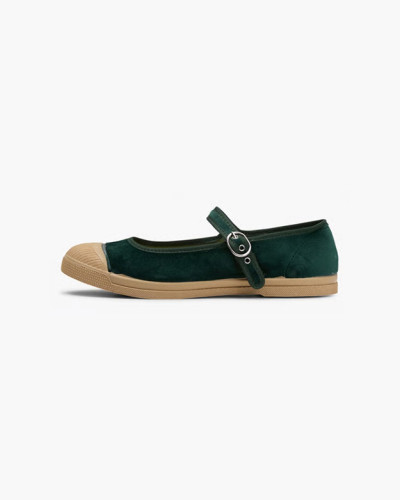MARY JANE TERCIOPELO VERDE
