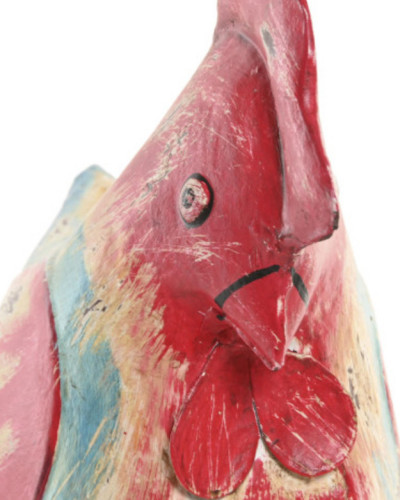 GALLINA ROJA DECORACION