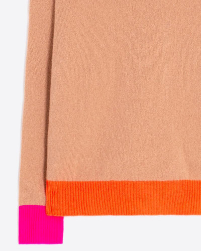 JERSEY CAMEL CUELLO NARANJA