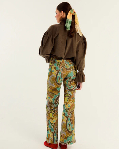 PANTALON ESTAMPADO VERDES