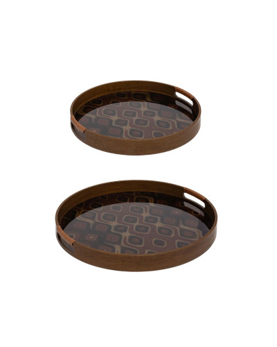 BANDEJA REDONDA GRANDE 39,5x39,5x4cm