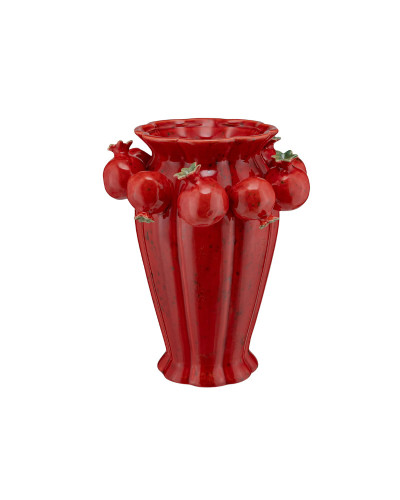 JARRÓN ALTO ROJO