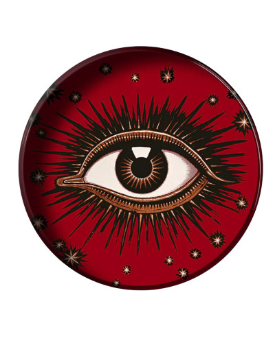 BANDEJA DECORATIVA OJO ROJO