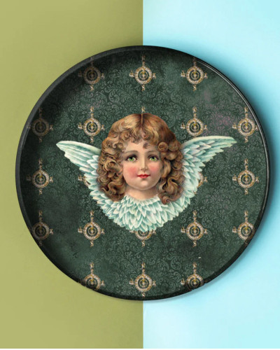 BANDEJA ÁNGEL VERDE