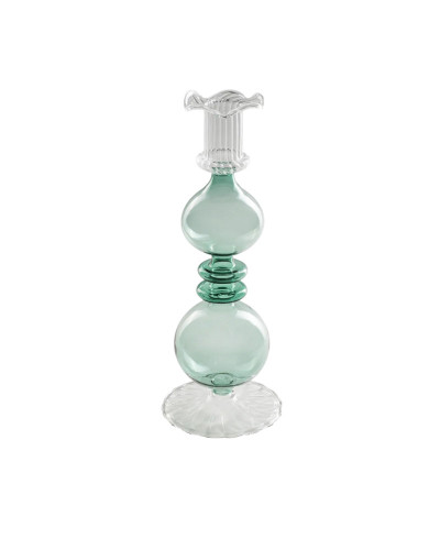 CANDELABRO VERDE 24CM