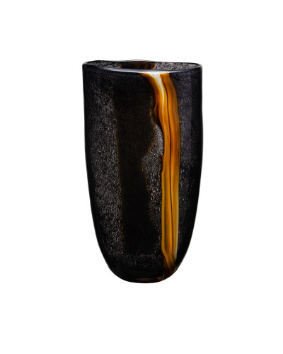 JARRÓN NEGRO FRANJA