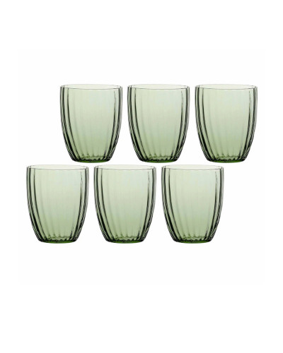 VASO VIDRIO SOPLADO VERDE