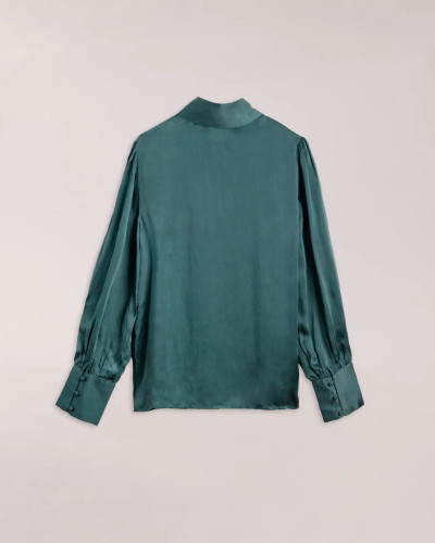 BLUSA MOSS VERDE AZULADO