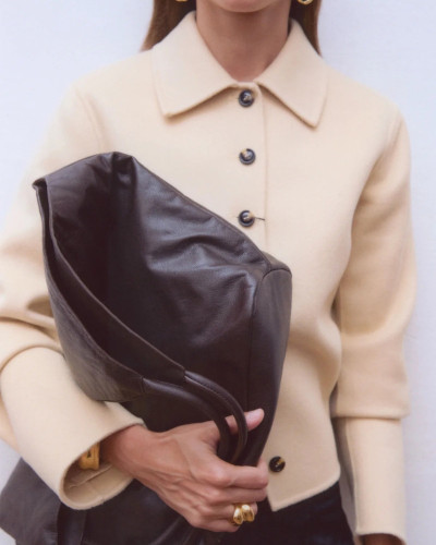 BOLSO SHOPPER PIEL MOCCA