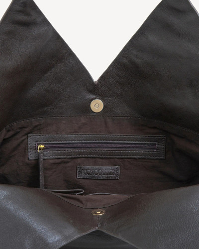 BOLSO SHOPPER PIEL MOCCA