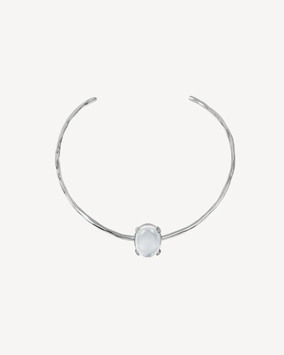 COLLAR MELOCOTON PLATA