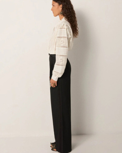 PANTALÓN NEGRO TALLE ALTO