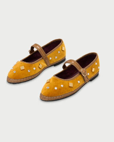 FLABELUS ABALORIOS MOSTAZA