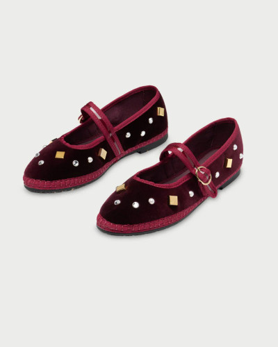 FLABELUS ABALORIOS BURDEOS