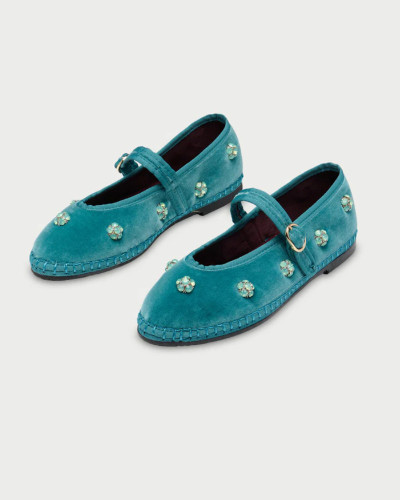 FLABELUS ABALORIOS VERDE AGUA