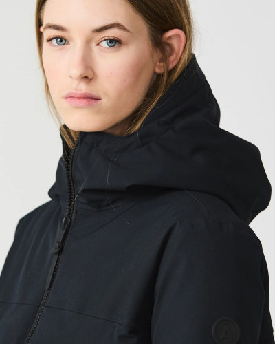 ABRIGO CORTO IMPERMEABLE CORTE EVASÉ