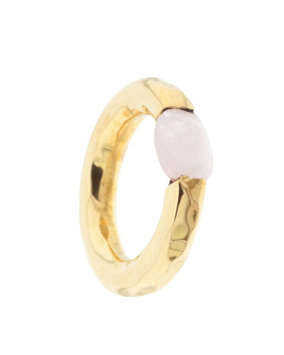 ANILLO CUARZO ROSA