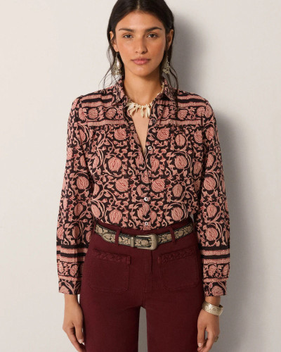 BLUSA STELLA EBONY ROSE WARHOL