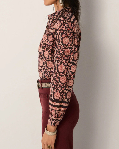 BLUSA STELLA EBONY ROSE WARHOL