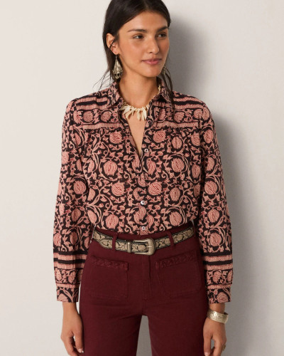 BLUSA STELLA EBONY ROSE WARHOL