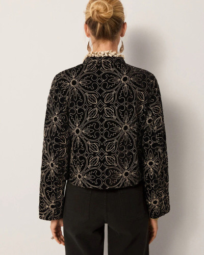 CHAQUETA ODETTE NIGHT LILLY NERO