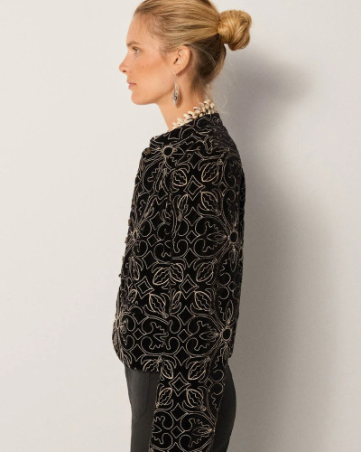 CHAQUETA ODETTE NIGHT LILLY NERO