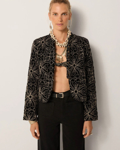 CHAQUETA ODETTE NIGHT LILLY NERO