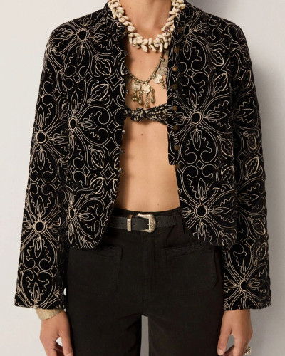 CHAQUETA ODETTE NIGHT LILLY NERO