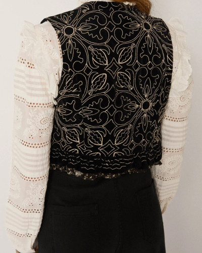 CHALECO MARCELINE NIGHT LILLY NERO