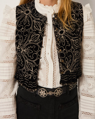 CHALECO MARCELINE NIGHT LILLY NERO