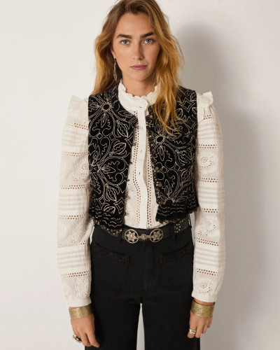 CHALECO MARCELINE NIGHT LILLY NERO